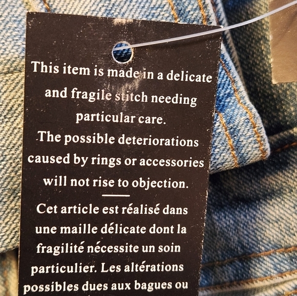 Nwt Lana Erica Denim Jacket - Picture 7 of 10